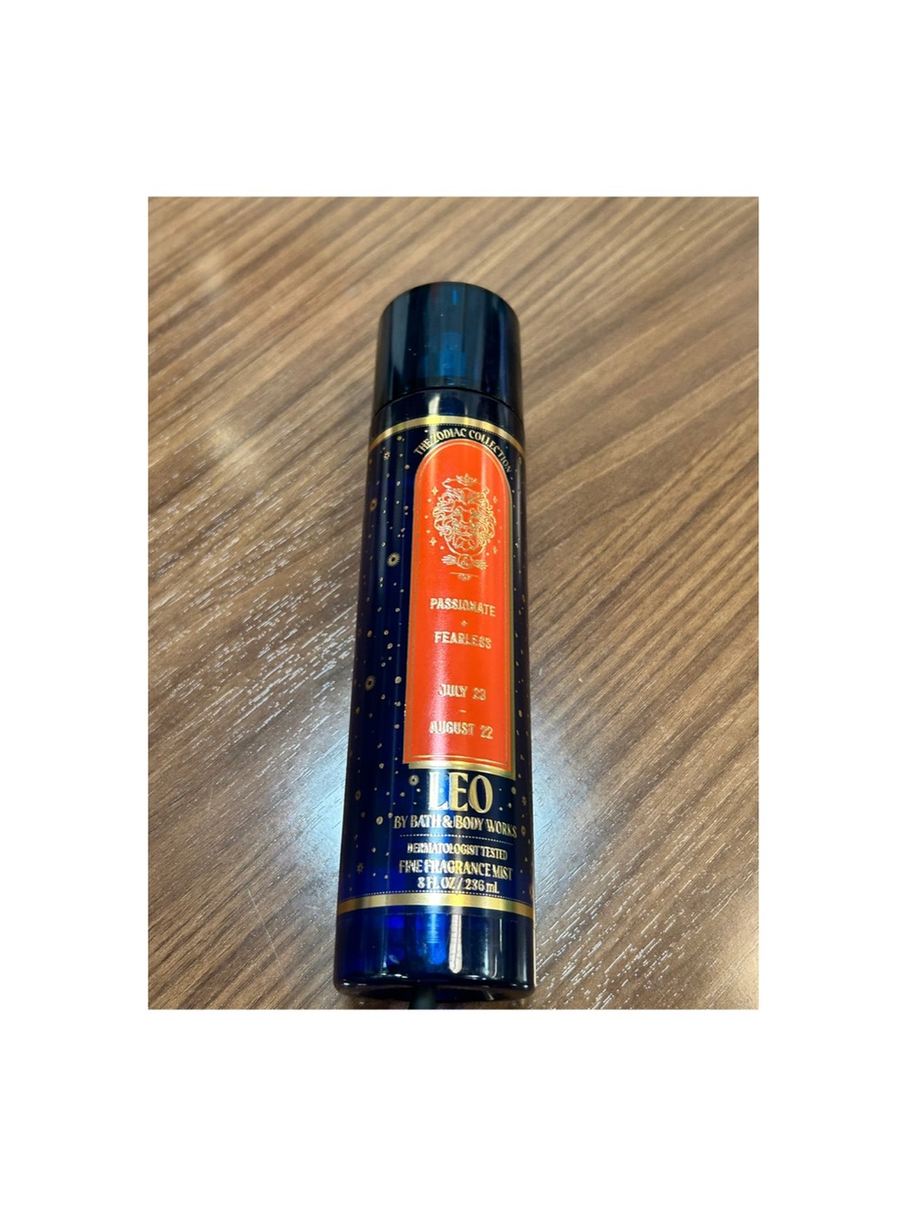 Bath & Body Works Fragrance Mist – Blue Bottle with Red Label